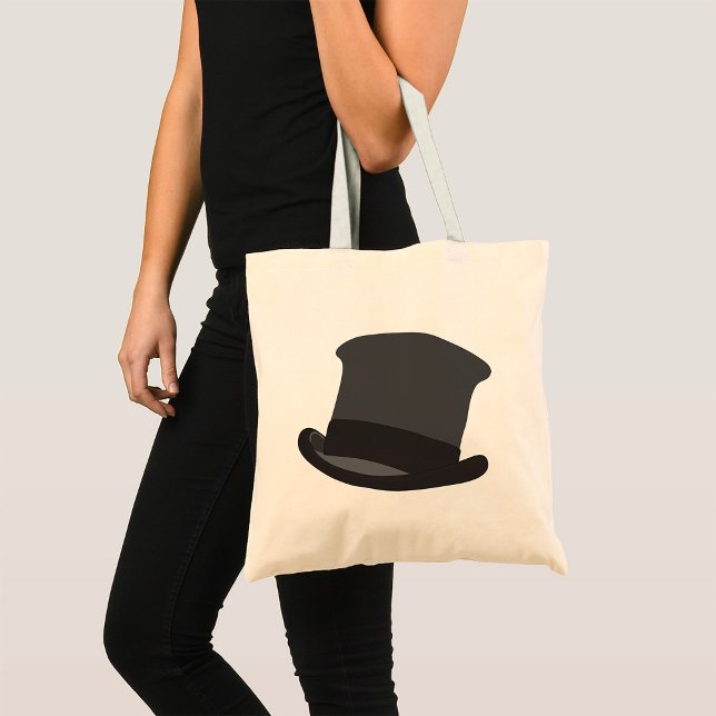 Bolso De Tela Black Top Hat (Subido por el creador)