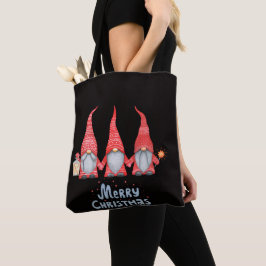 Bolso De Tela Black Tote