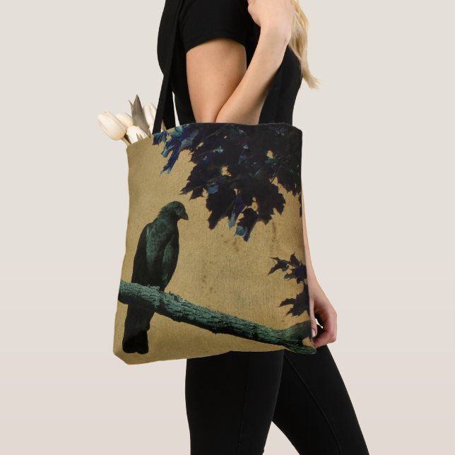Bolso De Tela Blackbird en la naturaleza (Detalle)