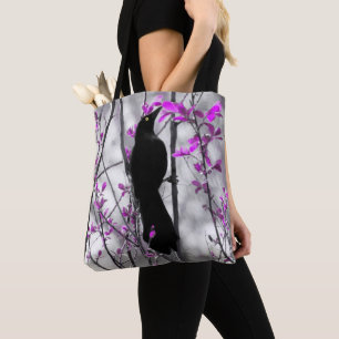 Bolso De Tela Blackbird En Un Mar De Primavera
