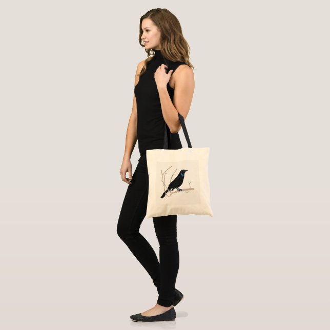 Bolso De Tela Blackbird Tote Bag (Anverso (modelo))