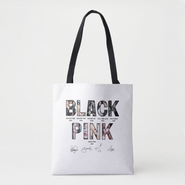 Bolso De Tela BlackPink (Anverso)