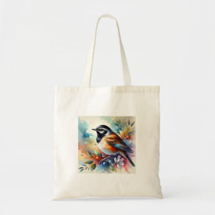 Bolso De Tela Blackthroated Nightingale 030924AREF140 - Watercol