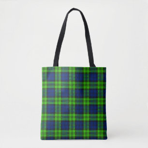 Bolso De Tela Blackwatch Plaid Tartan