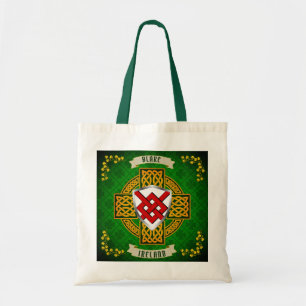 Bolso De Tela Blake Irish Shield y Celtic Cross Personalizados