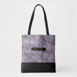 Bolso De Tela Blanco marmoleado | Tote de vacaciones chic