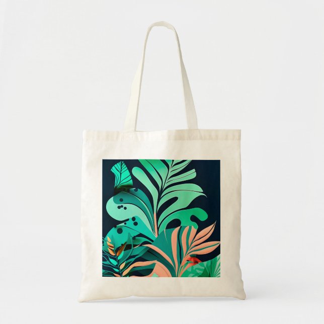 Bolso De Tela Blätter (Frente)