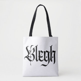 Bolso De Tela Blegh, metal, heavy metal, punk,
