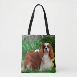 Bolso De Tela Blenheim Cavalier King Charles Spaniel Perro Cacho