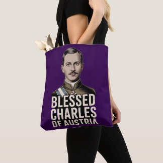Bolso De Tela Blessed Karl Austria Emperor Catholic Christian 
