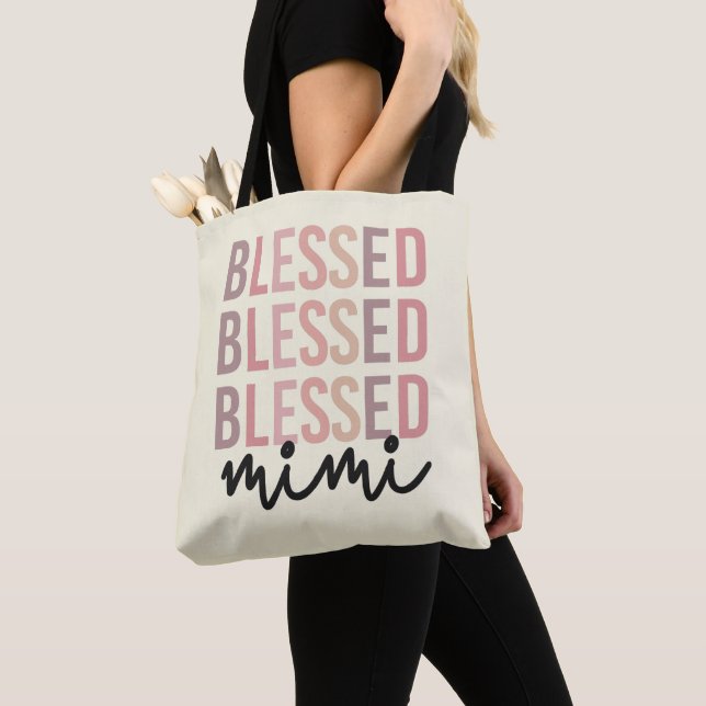 Bolso De Tela Blessed Mimi | Regalos para la abuela Mimi (Detalle)