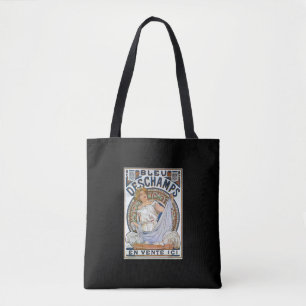 BOLSO DE TELA "BLEU DESCHAMPS" ALPHONSE MUCHA