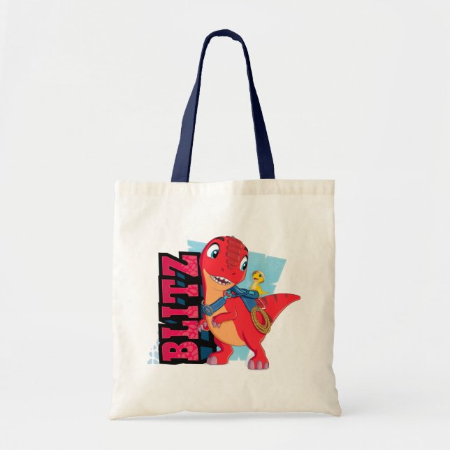 Bolso De Tela Blitz | Dino Ranch (Frente)
