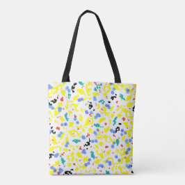 Bolso De Tela Blobs coloridos