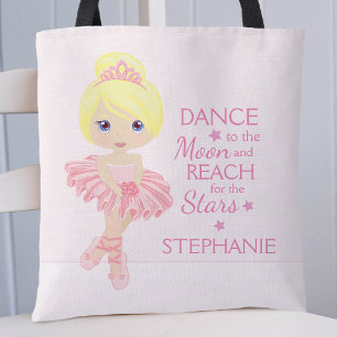 Bolso De Tela Blonde Ballerina Personalizada
