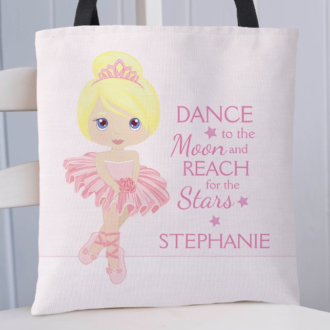 Bolso De Tela Blonde Ballerina Personalizada (Subido por el creador)