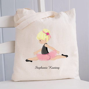 Bolso De Tela Blonde Ballerina Personalizada Tote Bag