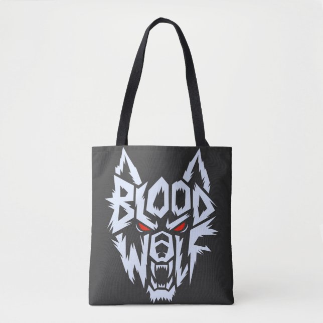 Bolso De Tela Bloodwolf: El Alpha Awakens (Anverso)