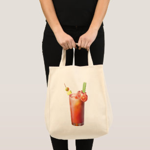 Bolso De Tela Bloody Mary Cocktail