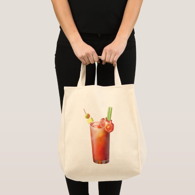 Bolso De Tela Bloody Mary Cocktail (Anverso (producto))