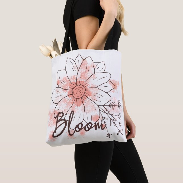 Bolso De Tela Bloom Boho (Detalle)
