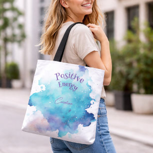 Bolso De Tela Bloom con Grace Pastel Fluid Colors Tote Bag