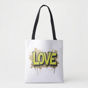 Bolso De Tela Bloom de amor urbano