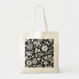 Bolso De Tela Bloom nocturno: una floral oscura