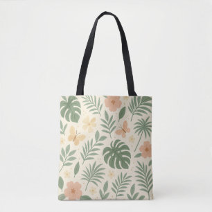 Bolso De Tela Bloom tropical