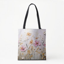 : Bloomin' Bold: Resumen Tote Personalizado de flo
