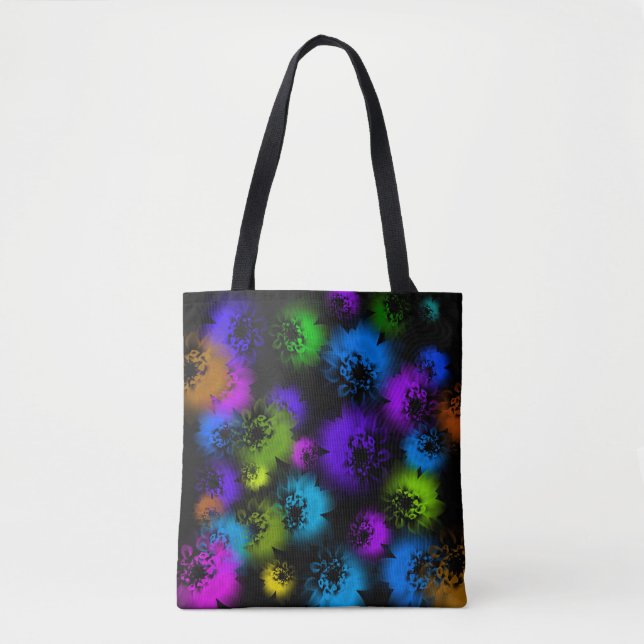 Bolso De Tela Blooms in the Shadows (Anverso)