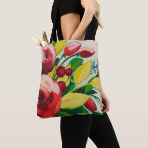 Bolso De Tela Blooms Vivos