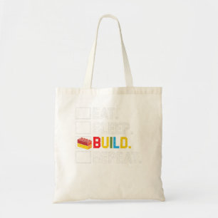 Bolso De Tela Bloque de ladrillos del generador maestro de repet