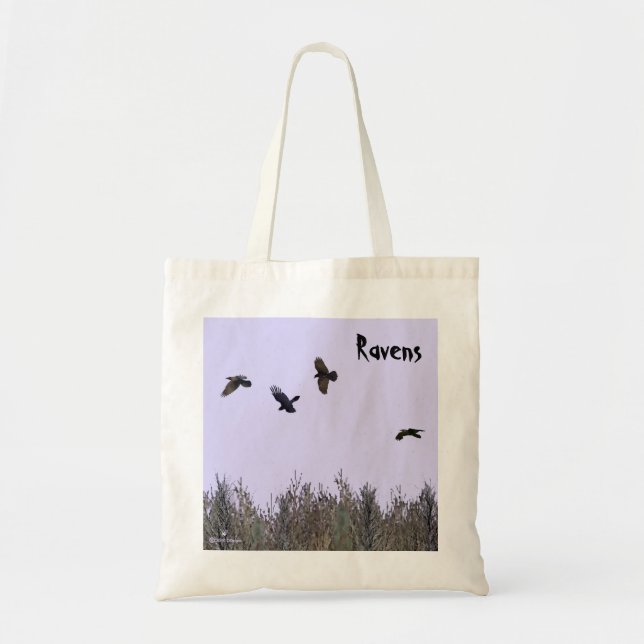 Bolso De Tela Bloque de Ravens (Frente)