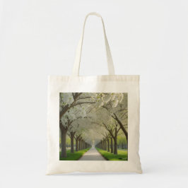 Bolso De Tela "Blossom Pathway - Trae paz contigo"