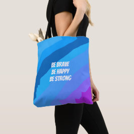 Bolso De Tela Blue abstract art