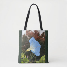 Bolso De Tela Blue Autumn Morning Glory 