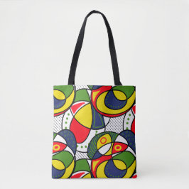 Bolso De Tela Blue Beach Ball