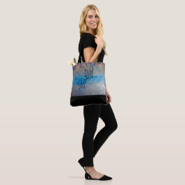 Bolso De Tela Blue Dog, Abstract Art