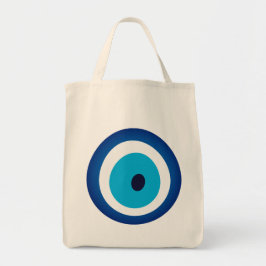 Bolso De Tela Blue Eye Lucky Charm