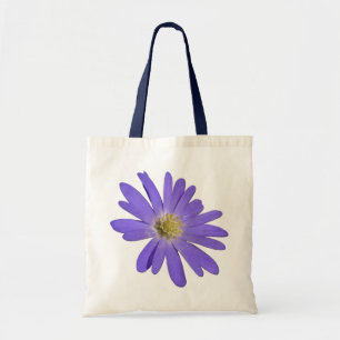 Bolso De Tela Blue Flower Tote Bag Wildlfower Beach Tote Bags
