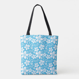 BOLSO DE TELA BLUE HAWAII PATTERN (BLUE)