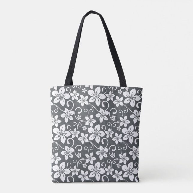 BOLSO DE TELA BLUE HAWAII (PEWTER) (Reverso)