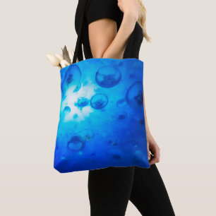 Bolso De Tela Blue Jellyfish