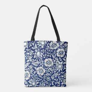 Bolso De Tela Blue Mallow