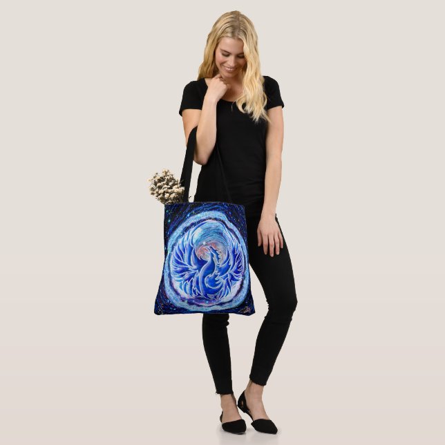 Bolso De Tela Blue Phoenix (Puesto)