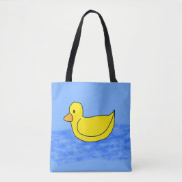 Bolso De Tela Blue Popcorn Anime Ducky