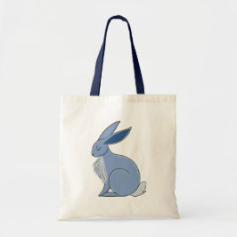 Bolso De Tela Blue Rabbit