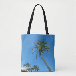 Bolso De Tela Blue Sky and Palm Trees Guadalest Valley España