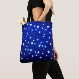 Bolso De Tela Blue Stargazer